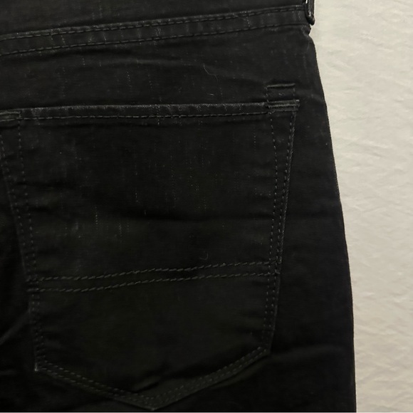 Denizen Levi's 216 Slim Fit Jeans Men's z 33x32-Classic Black Denim Stretch Low - Picture 12 of 16